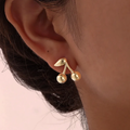 Cherry Stud Earrings