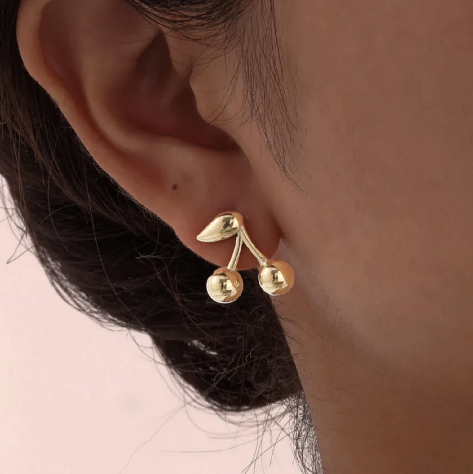 Cherry Stud Earrings